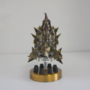 3D Metal Lantern Fish DIY Steampunk Metal Assembly Model Colorful Changing Lamp Creative Trendy Toy -700PCS