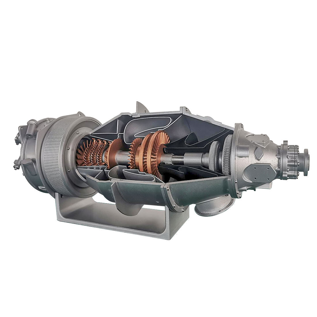 pta6 turboprop engine model kit aero engine that works working jet engine turbofan turbojet stem toy aircraft skymech