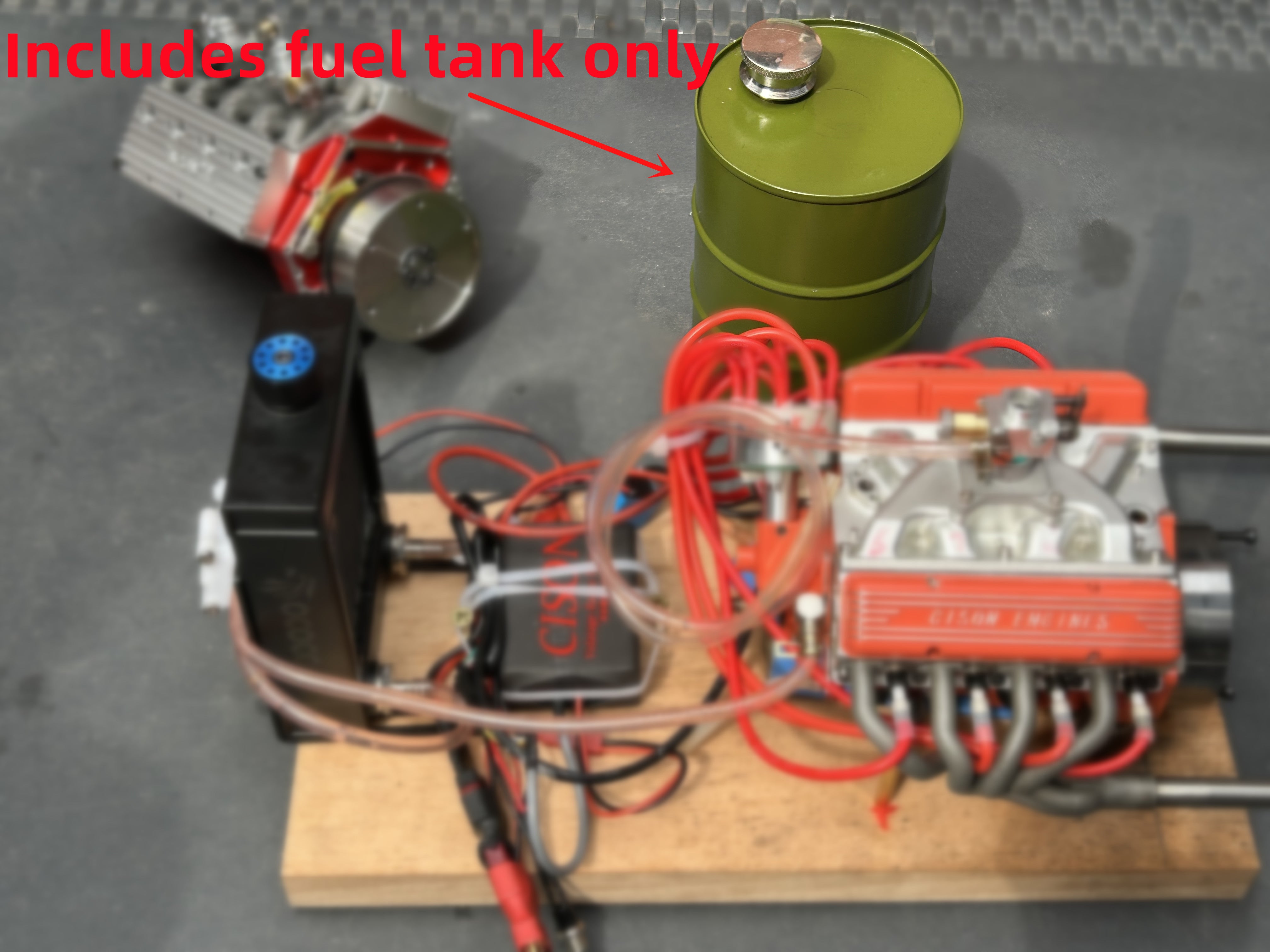 500 ml Metall-Kraftstofftank, Motorteile für CISON-Motormodelle