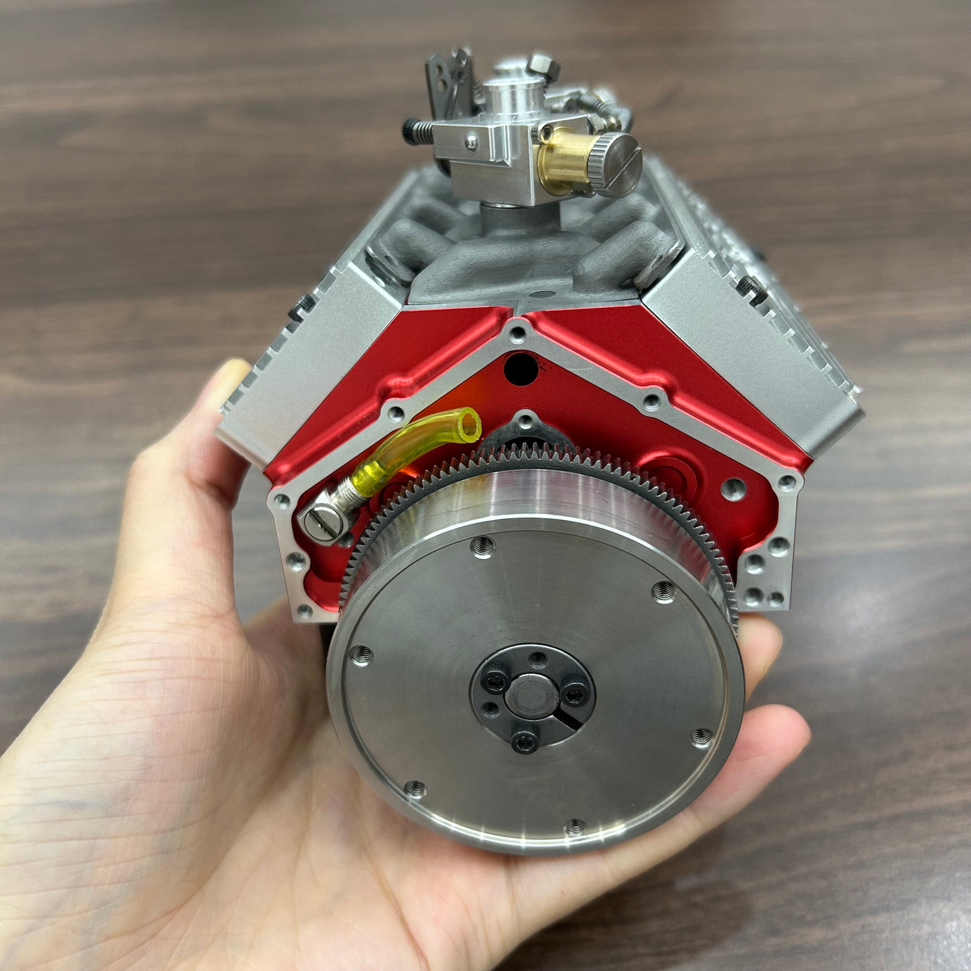 CISON Small-block 44CC 1/6 Scale Flathead V8 Gas Engine that Works ...