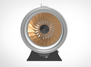 trent 900 aircraft engine model kit turbofan jet areo engine that works ntr900 kota scale model 