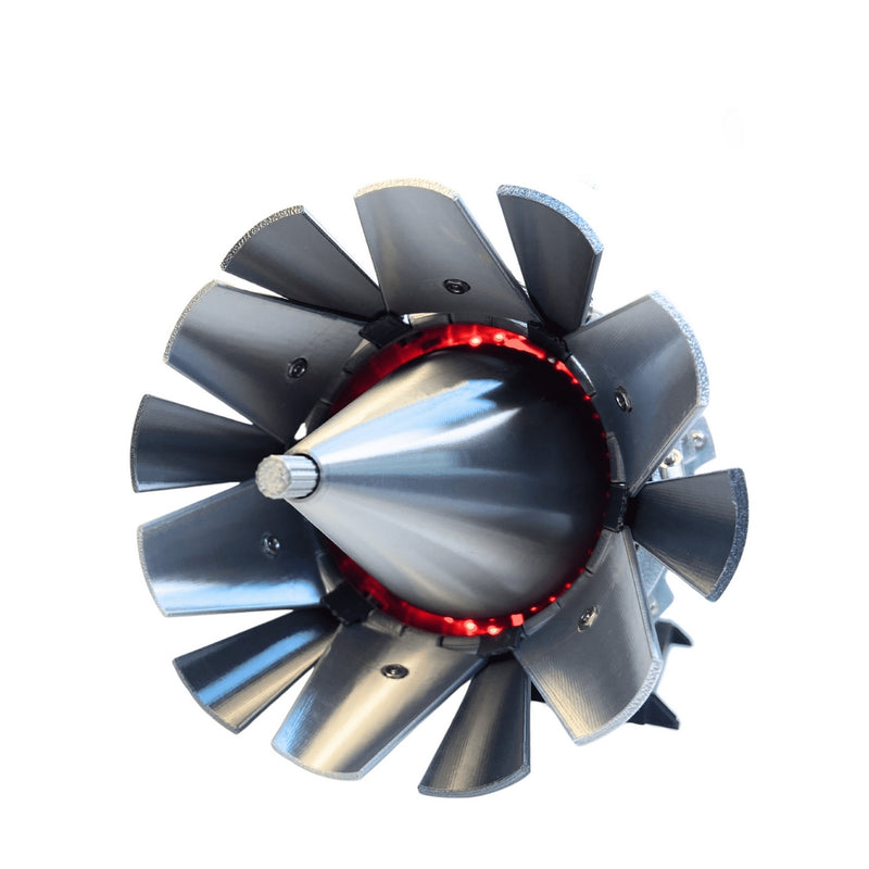 realistic jet turbine engine model motorized aviation display with rechargeable battery