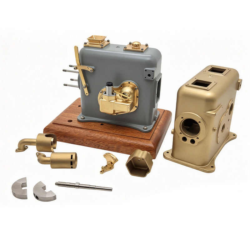 retrol okmo 1/7 scale horizontal single-cylinder gas engine