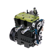 semto st-fl2 8.6cc inline twin-cylinder 4-stroke water-cooled nitro engine model kit