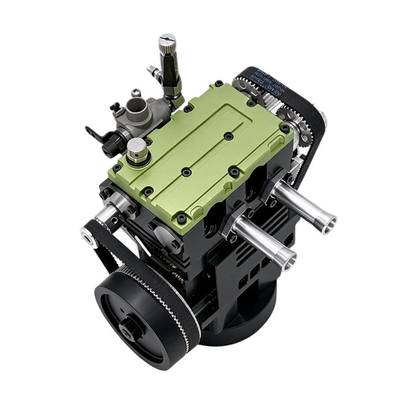 semto st-fl2 diy miniature twin-cylinder combustion engine kit