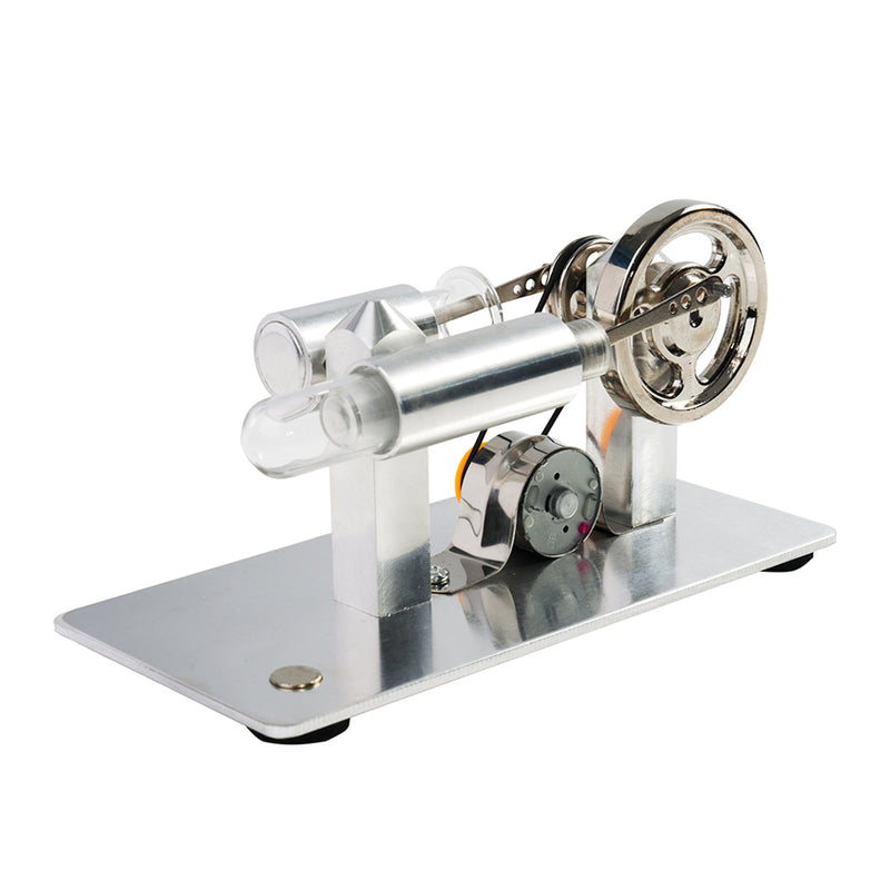 single cylinder stirling engine model-thermal science display