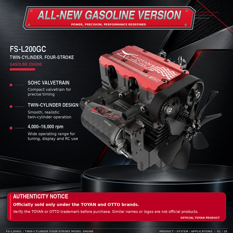toyan-fs-l200gc-gasoline-engine-model