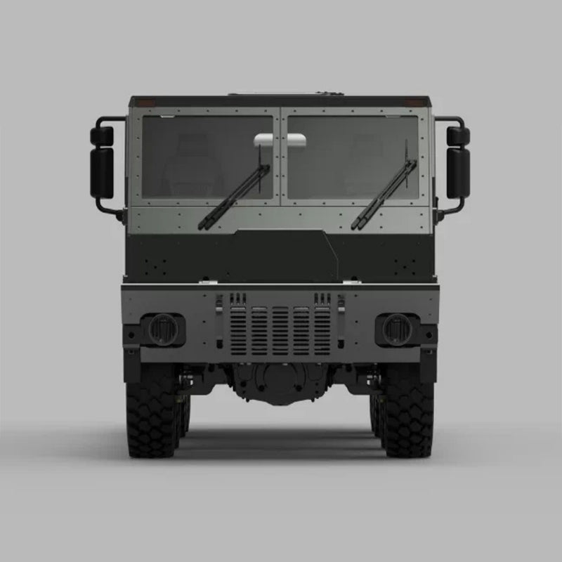 ultimate 1/18 scale cnc 8x8 rc military crawler truck off road vehicle