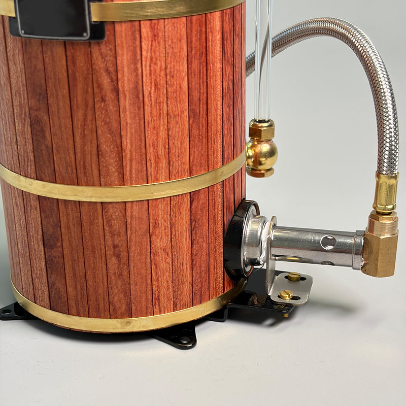 vertical copper steam boiler kit for handmade steam boat models