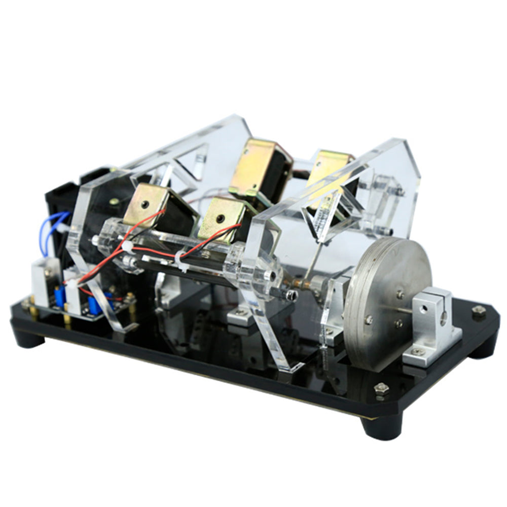 STARK 4 Coils High Power Electromagnet Engine Model Physical Experiment Motor - enginediy