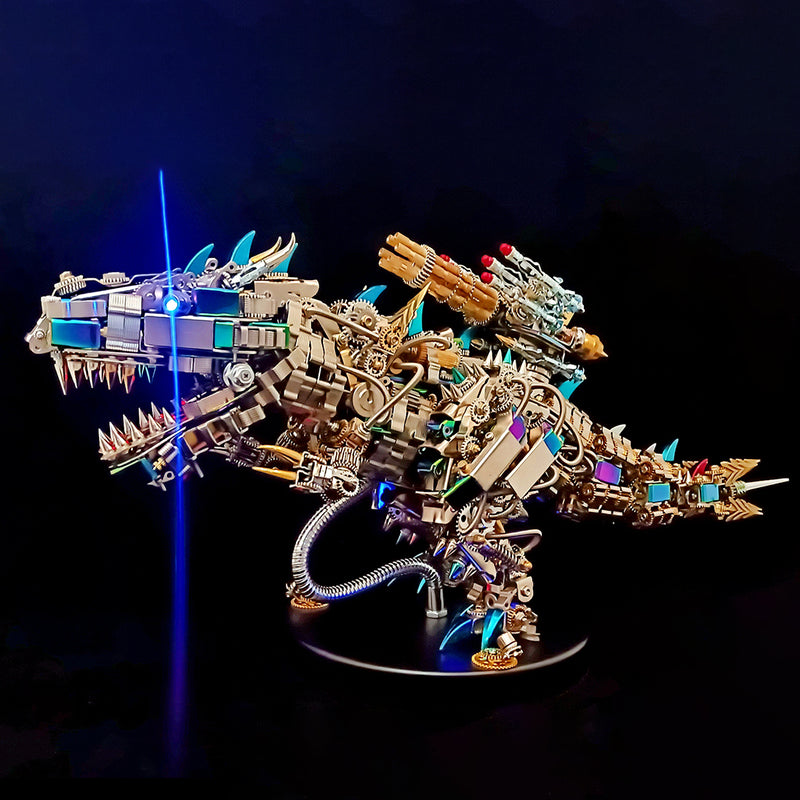 3D Metal Mechanical Dragon Crafts DIY Assembly Model Kit Art Device for Kids, Teens and Adults-2030+PCS