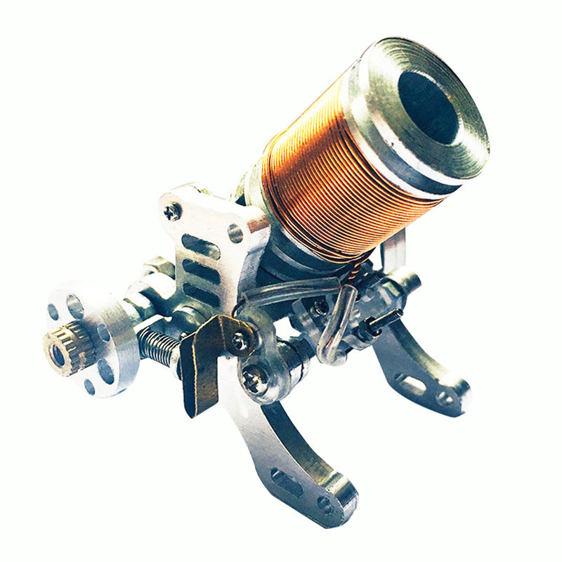 Metal Mini Type Single-cylinder Electromagnetic Engine Cannon Model Op ...