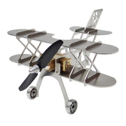 ENJOMOR Metal Stirling Airplane Model Set STEM Science Education Toy Boutique Decoration - EngineDIY