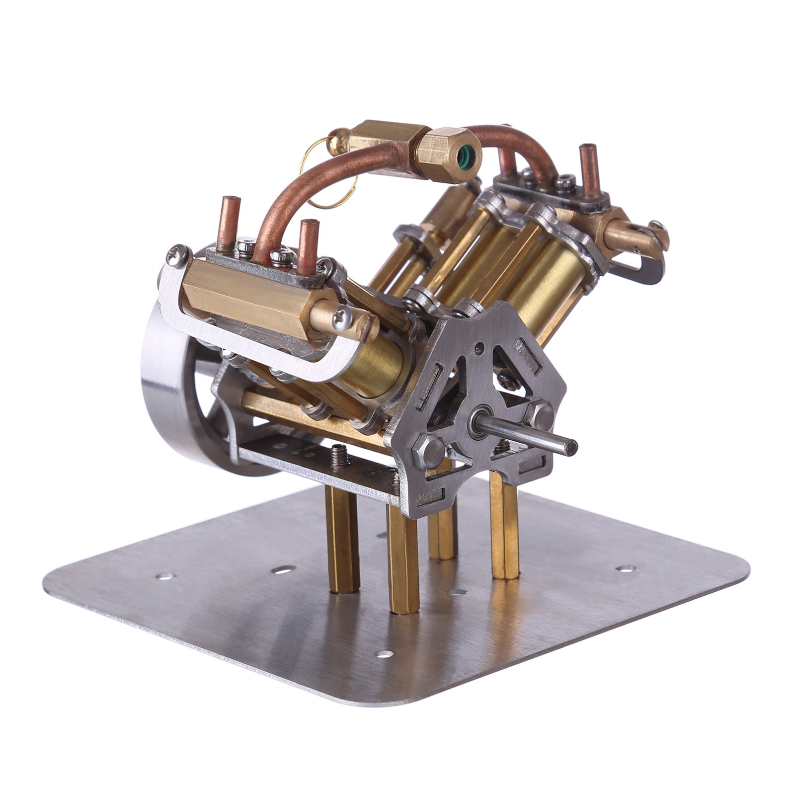 Mini V4 Steam Engine Miniature Steam Engine Model without Boiler ...