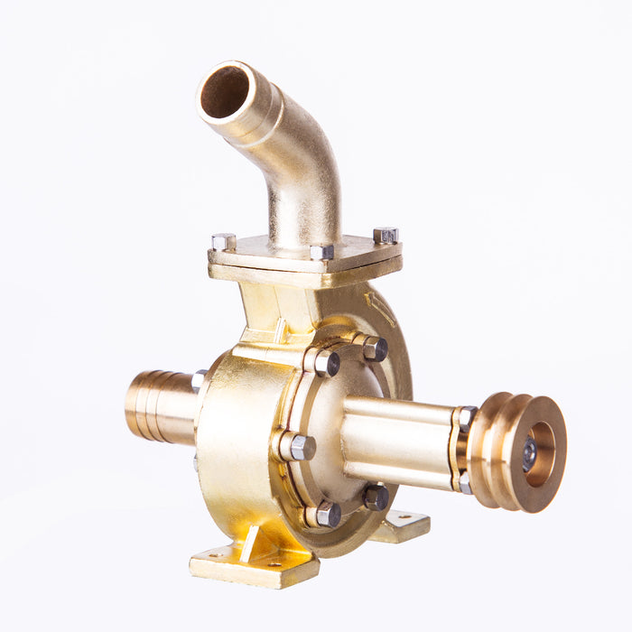 Mini Brass Vane Pump Water Pump for M16 Internal Combustion Engine Model - Upgraded Version