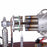 16 Cylinder Swash Plate Stirling Engine Generator Model with LED and Voltage Digital Display Meter
