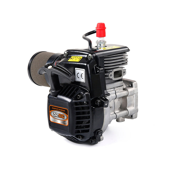 32cc Single-cylinder Two-stroke Four-point Fixed Easy-start Engine for 1/5 RC Gasoline Model Car - BAJA Type