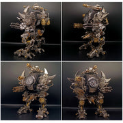 3D Metal Mechanical Puzzle Magnetic Mecha DIY Assembly Model Kit for Kids, Teens, and Adults
