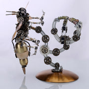 627PCS Metal Steampunk Kit Toy Mechanical Wasp - EngineDIY