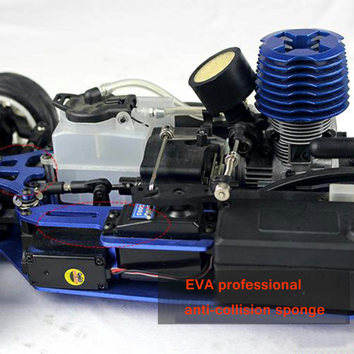 VRX RH1003 RC Car  1/10 Scale 2.4GHz Wireless RC Model Car 4WD Nitro RTR Vehicle with Force.18 Methanol Engine - enginediy