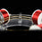 8-coil Circular Electromagnetic Accelerator Scientific Experiment Tool DIY Physics Toy with High Magnetic Beads