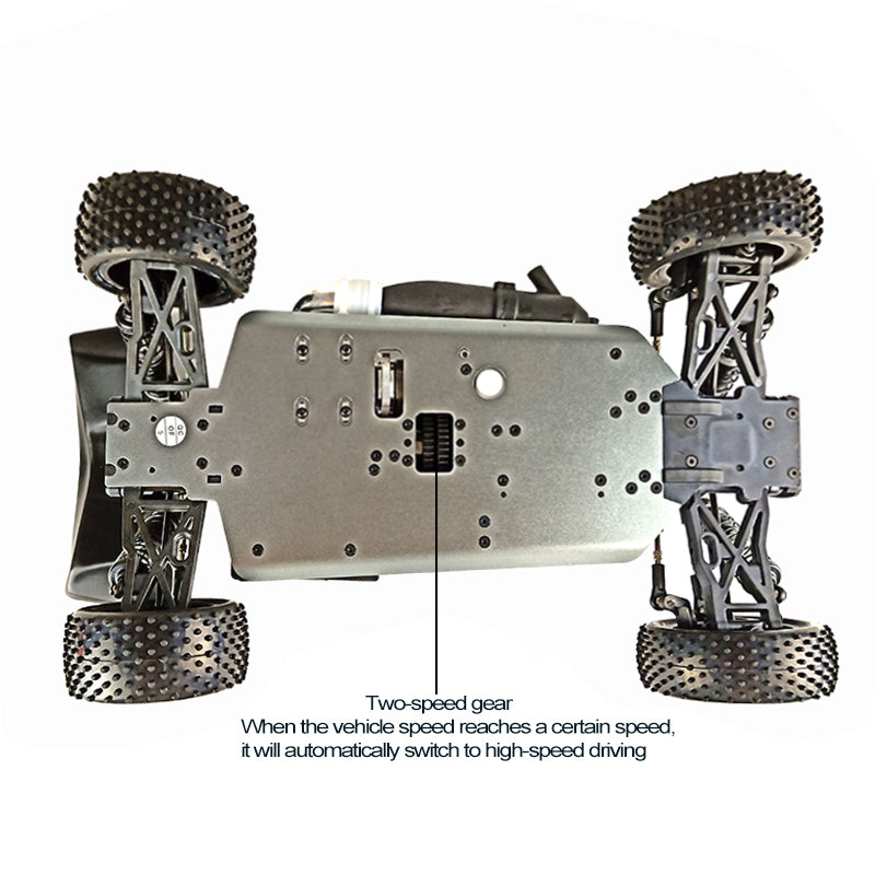 VRX RH1007 RC Car 1/10 Scale 2.4G 4WD 60km/h High Speed Force 18 Nitro Engine Off-road RTR Truck