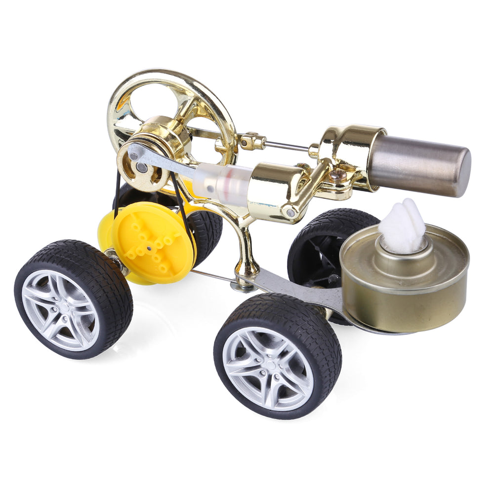 Single Cylinder Stirling Engine Model | Running Car Motor Model Science Experimental Toy