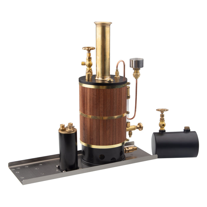 Vertical Boiler Steam Boiler Model for Steam Ship Engine Model - 230ml