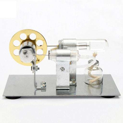 Stirling Engine Kit DIY Single Cylinder Stirling Engine - Ideal Engine Model Gift for Your Kids Enginediy - enginediy