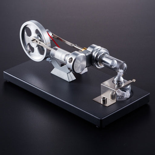 4 LED Light Stirling Engine Model Hot Air Stirling Engine Generator for Gift Collection - enginediy