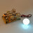 ENJOMOR Paratactic 4 Cylinder Hot Air Stirling Engine Electric Generator with Light Bulb and Voltmeter - STEM Toys