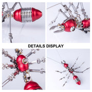 3D Metal Ant Model Kits, DIY Metal Puzzle, Assemble Model Jigsaw Kits-100 PCS - EngineDIY
