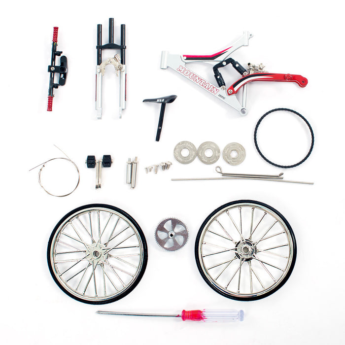 Miniature Bicycle Models DIY Bicycle Model Scale, 1:10 Simulation Miniature Bicycle Models DIY Bicycle Model Scale, 1:10 Simulation
