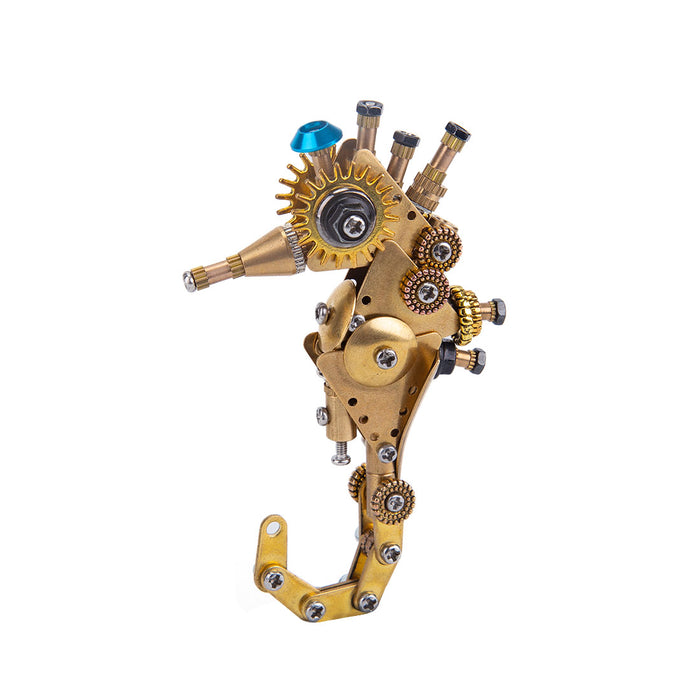 3D Metal Puzzle Steampunk Mechanical 7-in-1 Mini  Marine Organisms Set Crafts DIY Assembly Model Kit Toys & Gifts for Kids, Teens and Adults-700+PCS