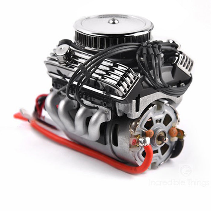 V8 Engine Motor Cooling Fan Kit - GRC RC Car F82 V8 Simulate Engine Motor Cooling Fans Radiator for 1/10 RC Crawler - enginediy