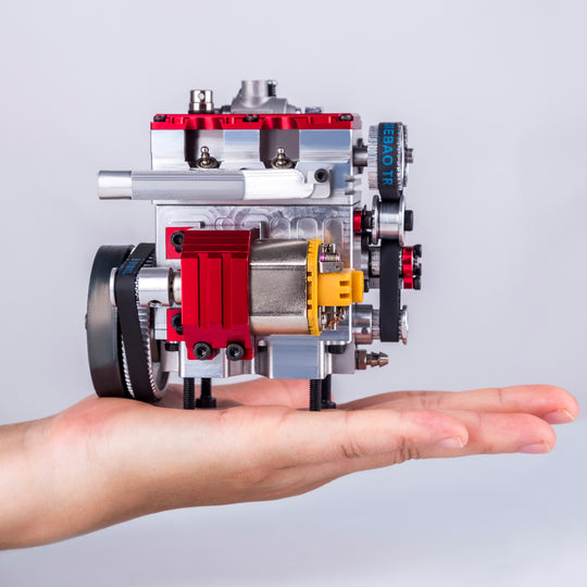 Moteur Nitro NR-200 8,6 cc, 2 cylindres en ligne, 4 temps, refroidi par eau, démarrage électrique, modèle pour voiture RC 1:8