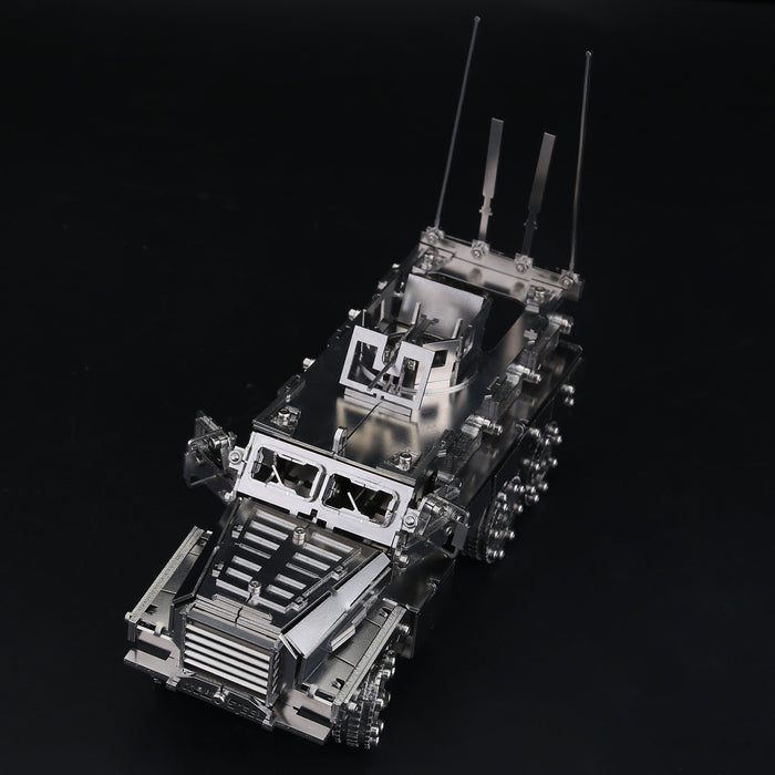300+PCS 3D Metal Assembly Toy Model DIY Mine Resistant Ambush Protected Vehicles MRAP