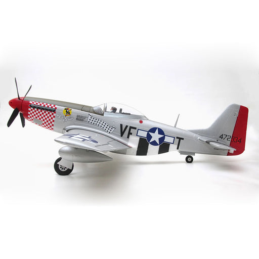 1100mm P-51 RC Plane Electric Airplanes Model Assembly Propeller Fighter Fall Resistant Fixed-wing Aircraft - PNP - enginediy