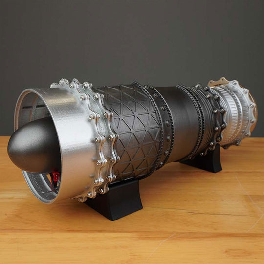 turbofan engine model kit metal