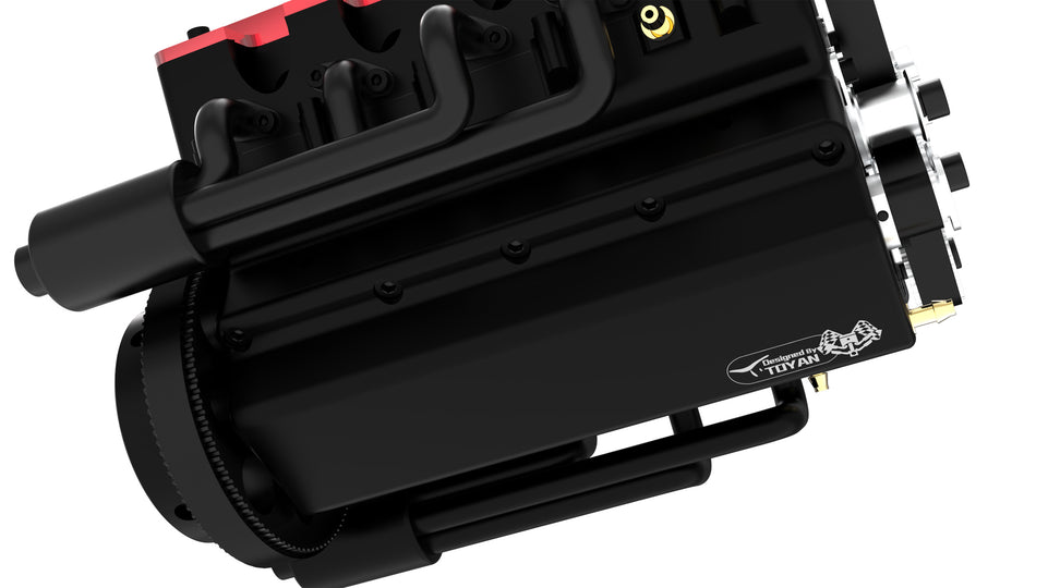 TOYAN V8-Motor FS-V800 28cc Nitro-Motor – Bauen Sie Ihren eigenen V8-Motor – V8-Motor-Modellbausatz, der funktioniert 