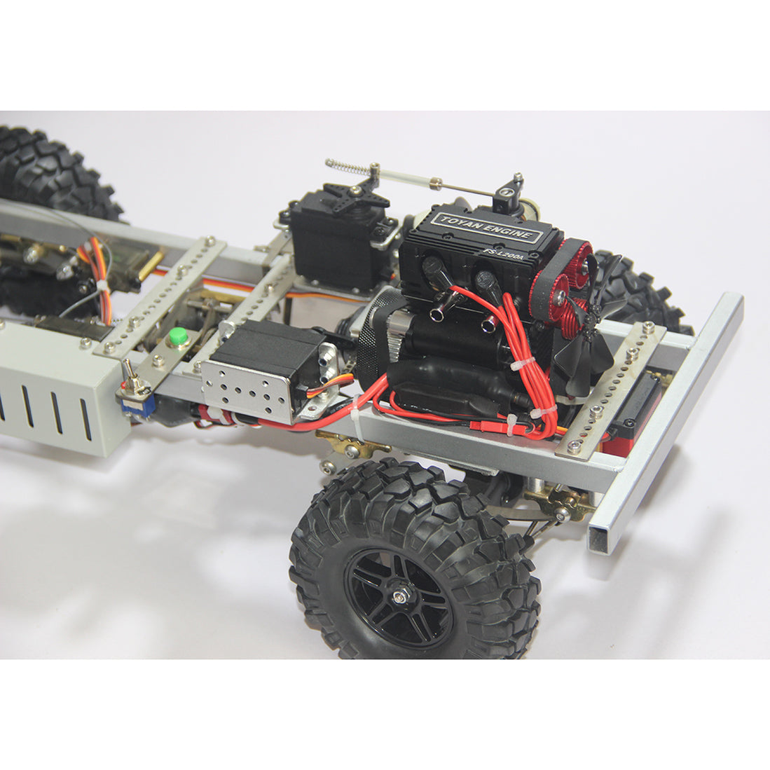1/10 RC Car 2.4G 4WD Off-road Vehicle with TOYAN Double-cylinder Engin ...