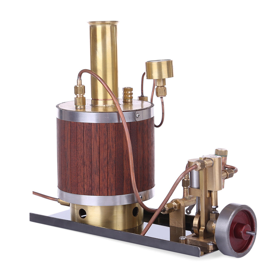 Mini Steam Engine Model Kit Set with Steam Engine Boiler Enginediy