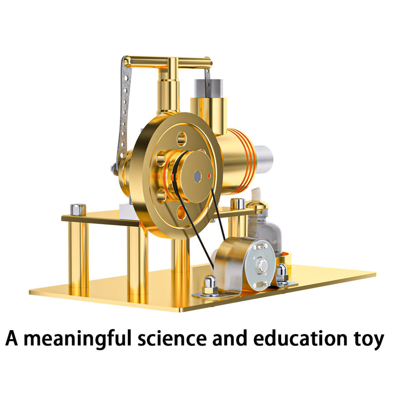 KIMISS Stirling Engine Model Kit - Natuurkunde-educatief Speelgoed voor KIMISS Stirling Engine Model Kit - Natuurkunde-educatief Speelgoed voor
