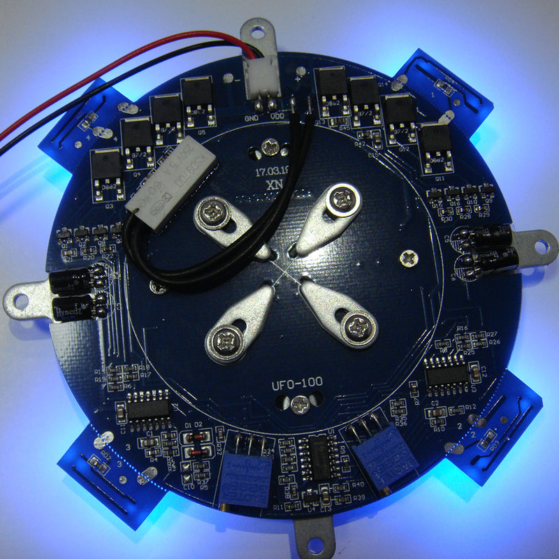 Magnetic Levitation Module DIY Maglev Furnishing Articles Kit Precise 500g Digital Movement Module with LED Light - EngineDIY