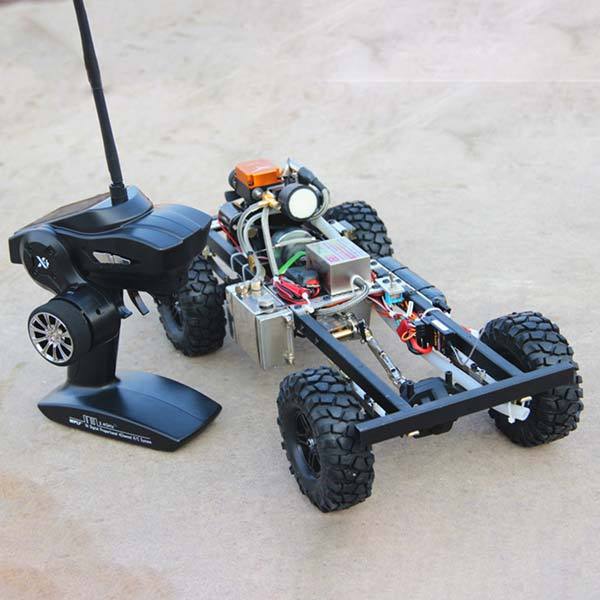 1/10 Toyan Engine RC Car Set with Toyan Petrol Engine and 4 Channel Remote  Controller 
