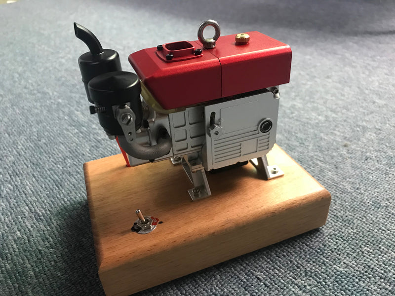 CISON L100 3.5cc Mini Evaporative Cooled Single-cylinder 4-stroke Gasoline Engine Internal Combustion Engine Model - Speed Up to 8000rpm - EngineDIY