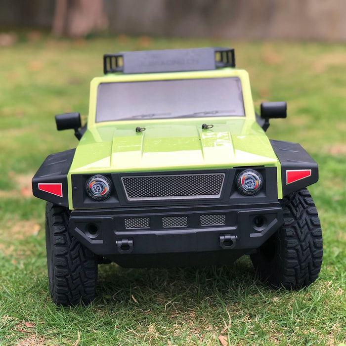 JLB Racing 1/8 4WD RC Crawler Brushed Waterproof Remote Control Car Vehicle with Portal Axle - RTR