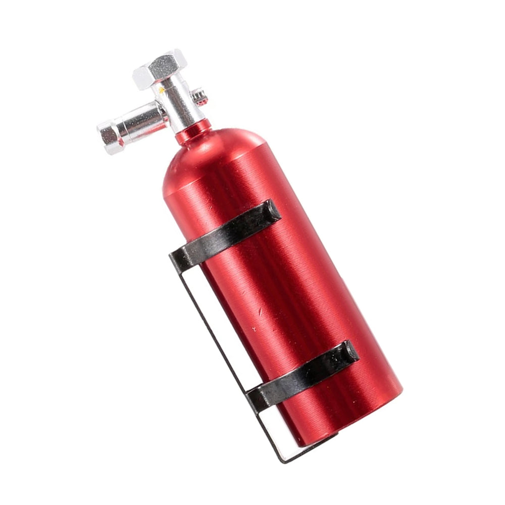 Simulated Metal Fire Extinguisher for HSP 1/10 Traxxas Redcat Rc4wd Tamiya Axial SCX10 D90 HPI RC Crawler