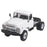 KINGKONG R/C ZL-130 1/12 4x2 Electrical RC Car Layout Tractor Truck DIY Assembly Off-road Truck Model KIT with Metal Chassis