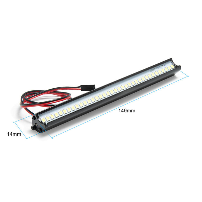 Climbing Car LED Roof Lamp Searchlight Bar Car 36 LED Lights for HSP TRAXXAS TRX-4/ AXIAL SCX10 90046/ D90 - EngineDIY